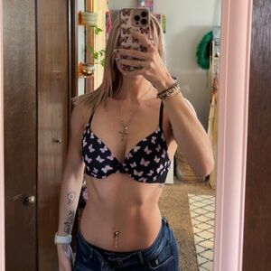 Victoria’s Secret Pink Butterfly Bra